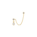 Buddha | 14k gold | Mischief | Swarovski Crystal CZ