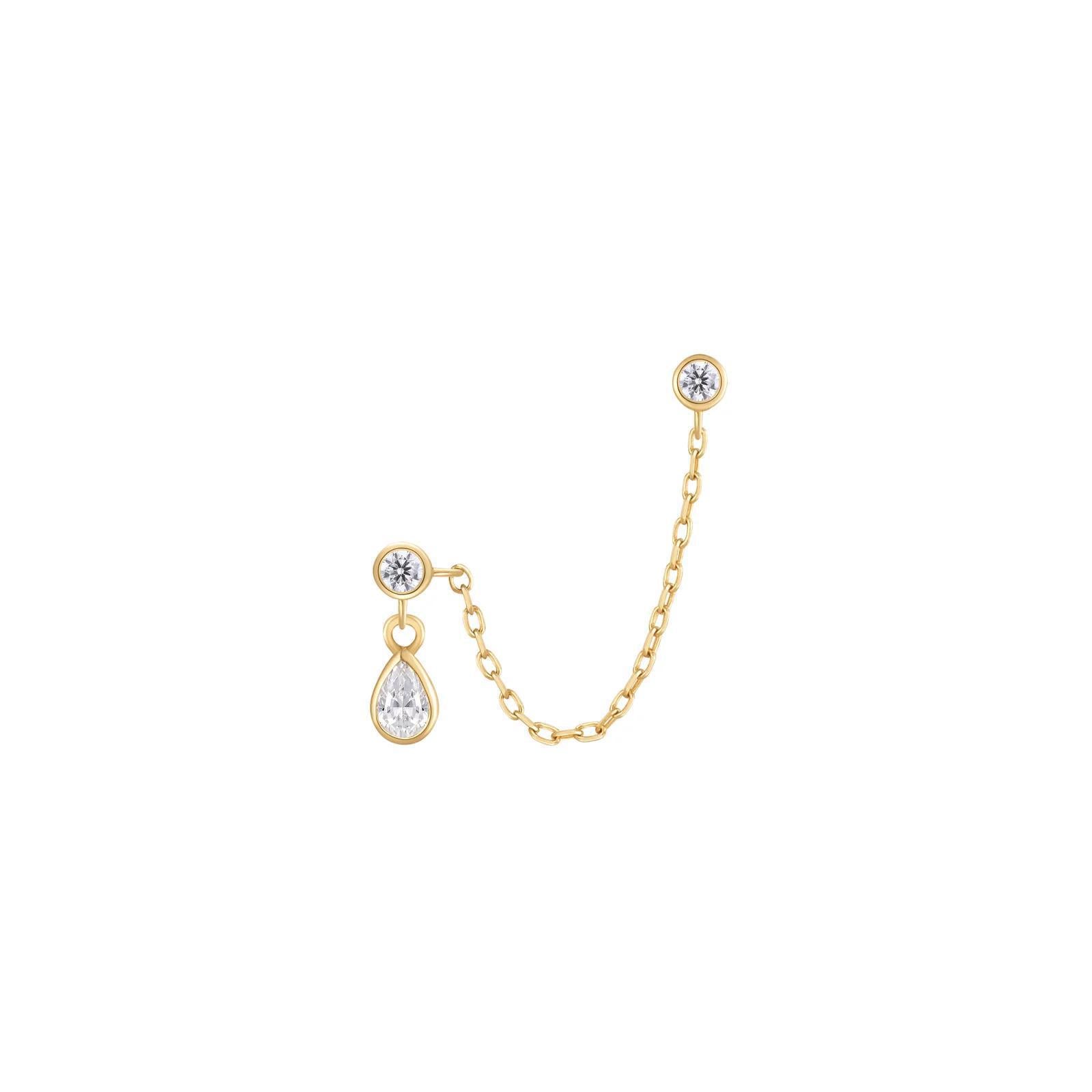 Buddha | 14k gold | Mischief | Swarovski Crystal CZ