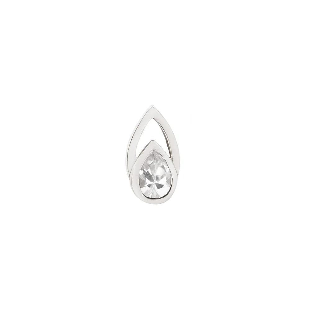 Buddha | 14k gold | Echo | Clear CZ