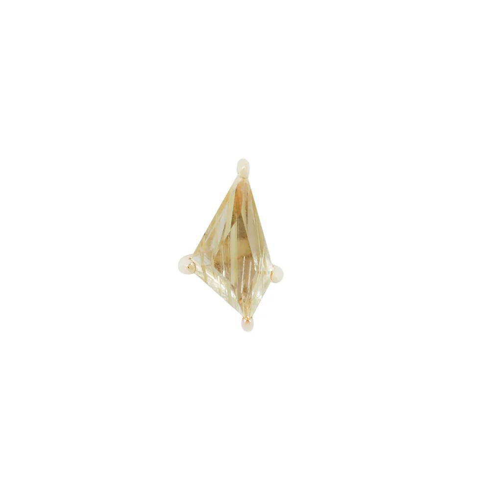 Buddha | 14k gold | Limelight | Rutilated Quartz