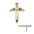 Invictus | 14k gold | Bat Wing Dagger