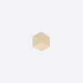 Tether | 14k gold | Hex Stud