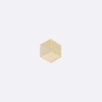 Tether | 14k gold | Hex Stud