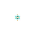 Buddha | 14k gold | Cultivate | Turquoise