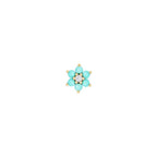 Buddha | 14k gold | Cultivate | Turquoise