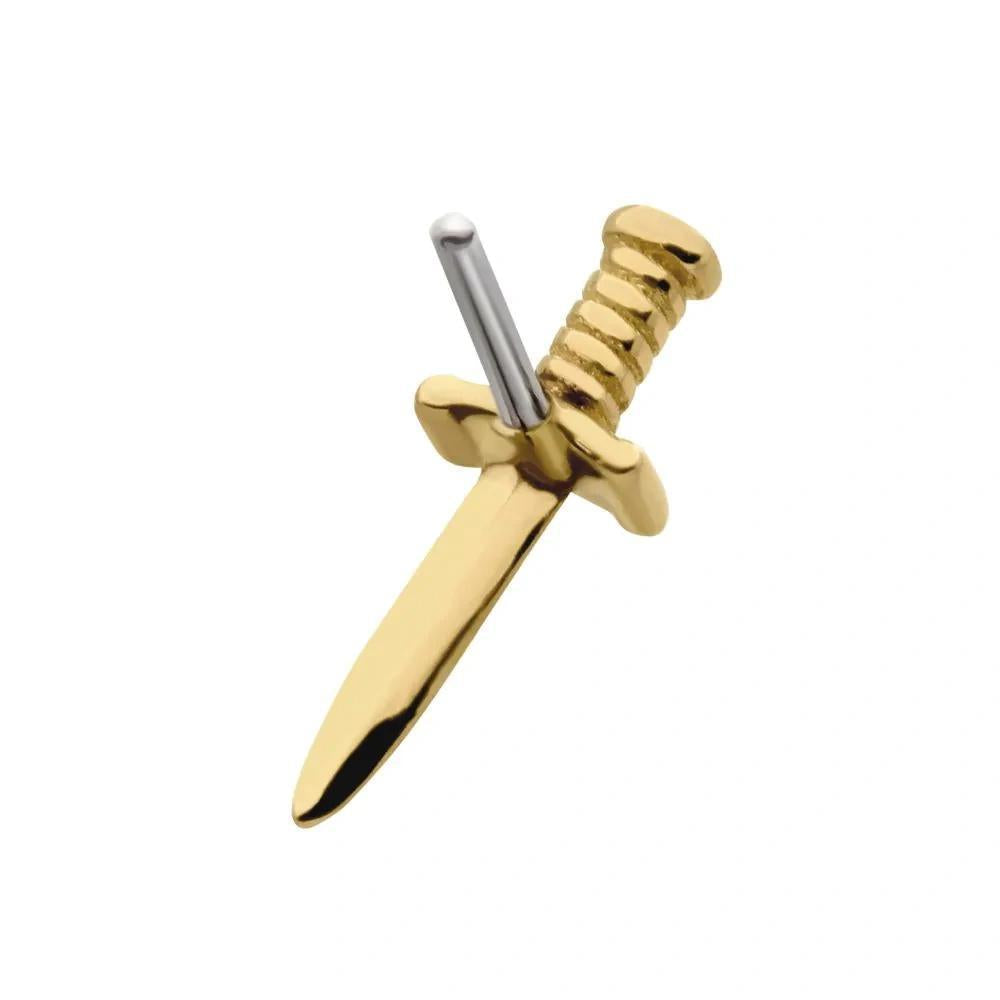 Invictus | 14k gold | Simple Dagger