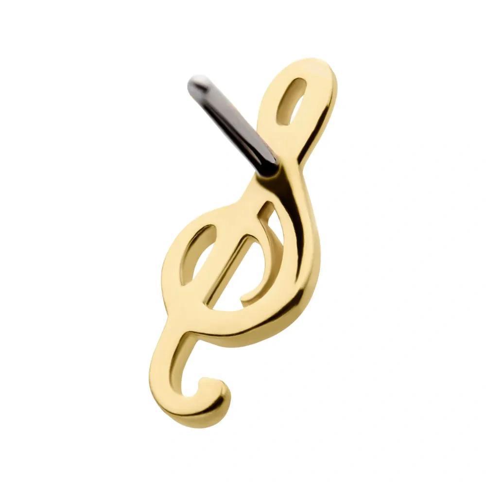 Invictus | 14k gold | Treble Clef