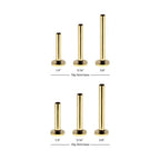 Invictus | 14k gold | Internally Threaded Labret Base