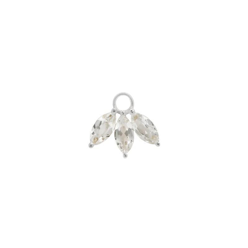 Buddha | 14k gold | Moet Charm | White Topaz