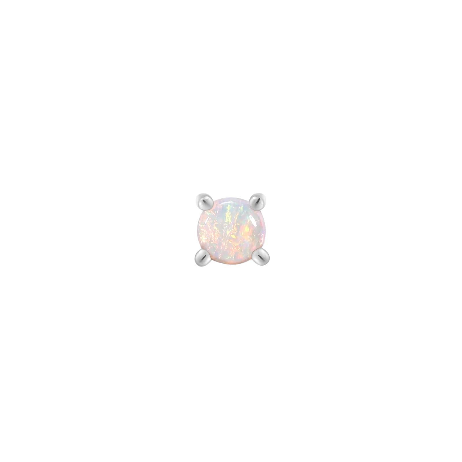 Buddha | 14k gold | Prong | Opal