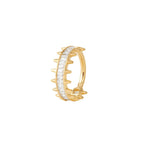 Buddha | 14k gold | Akira | Clear CZ