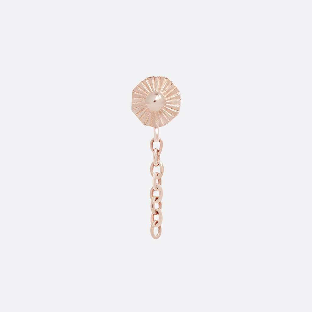 Tether | 14k gold | Chained Alpha 08