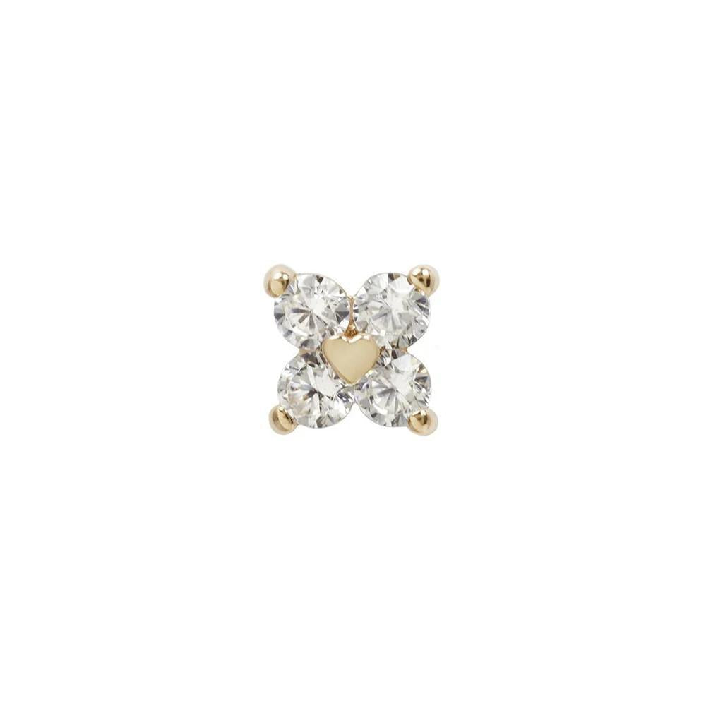 Buddha | 14k gold | Corazon | Swarovski Crystal CZ