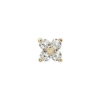 Buddha | 14k gold | Corazon | Swarovski Crystal CZ