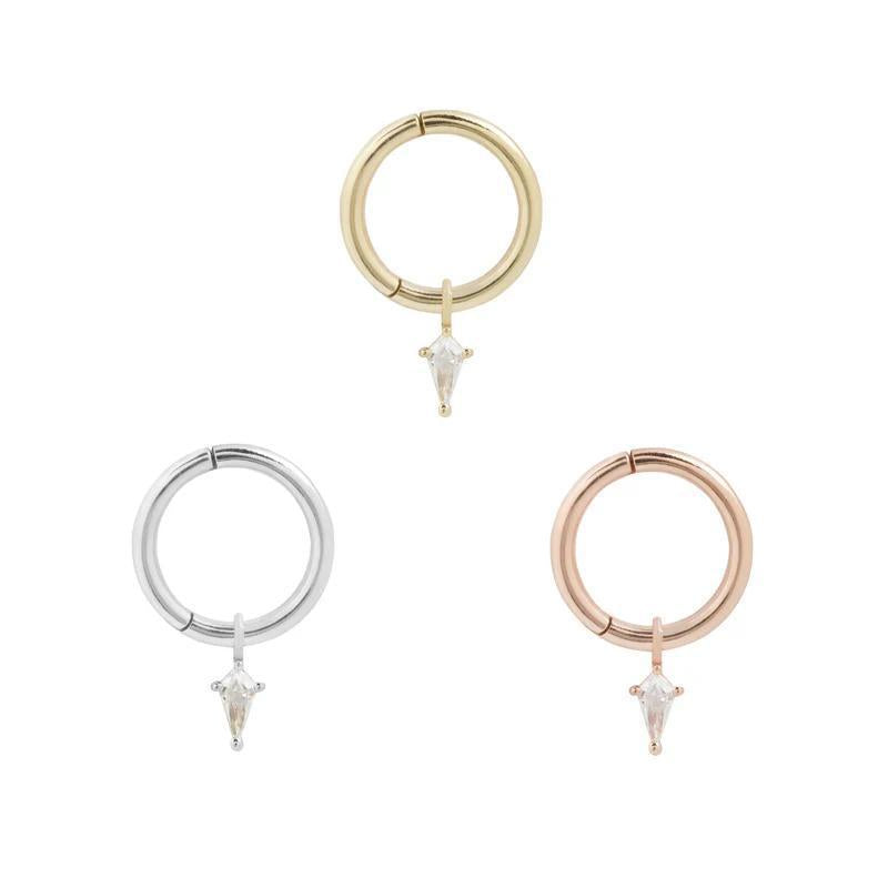 Buddha | 14k gold | Mini Soho Pendant | CZ