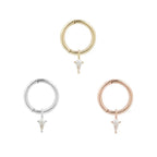 Buddha | 14k gold | Mini Soho Pendant | CZ