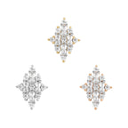 Buddha | 14k gold | Celebration | Clear CZ