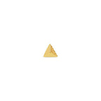 Buddha | 14k gold | CBGB - Texture Triangle