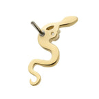 Invictus | 14k gold | Prong Set Snake | CZ
