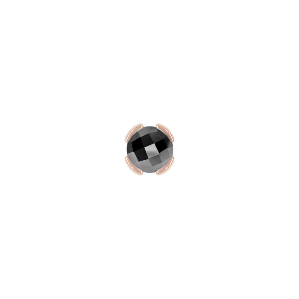 Buddha | 14k gold | Peekaboo | Black Spinel