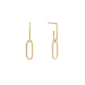 Buddha | 14k gold | RION x Buddha Open Link Chain Earrings