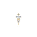 Buddha | 14k gold | Dystrikt | Clear CZ