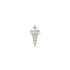 Buddha | 14k gold | Dystrikt | Clear CZ