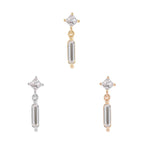 Buddha | 14k gold | Aha Moment | Clear CZ