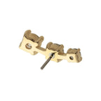 Invictus | 14k gold | Staggered 3 Gem Prong Cluster| Lab-Grown Diamond