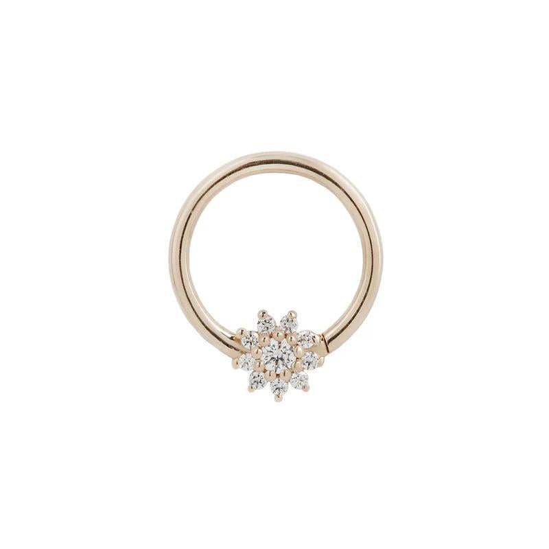 Buddha | 14k gold | Eloise Seam Ring | CZ