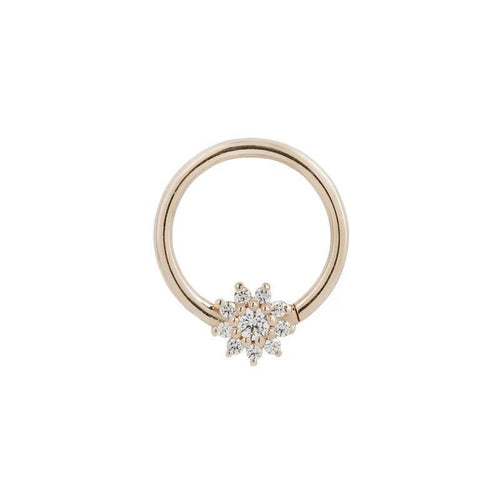Buddha | 14k gold | Eloise Seam Ring | CZ