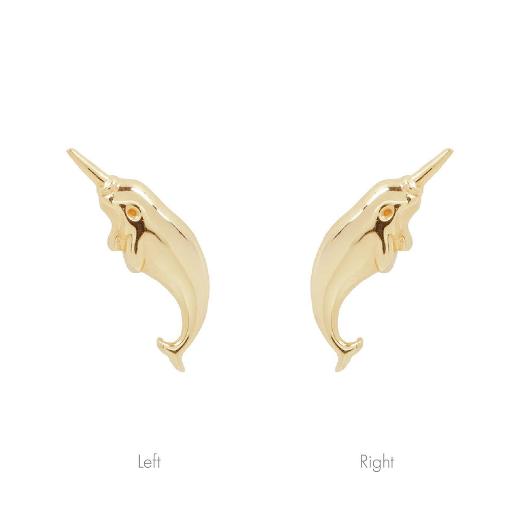 Buddha | 14k gold | Narwal unicorn of the sea