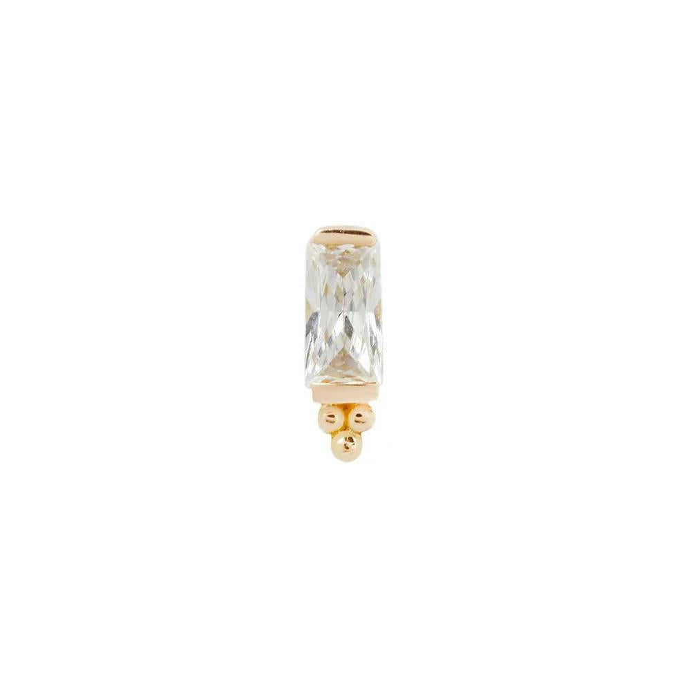 Buddha | 14k gold | Dior | Clear CZ