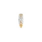 Buddha | 14k gold | Dior | Clear CZ