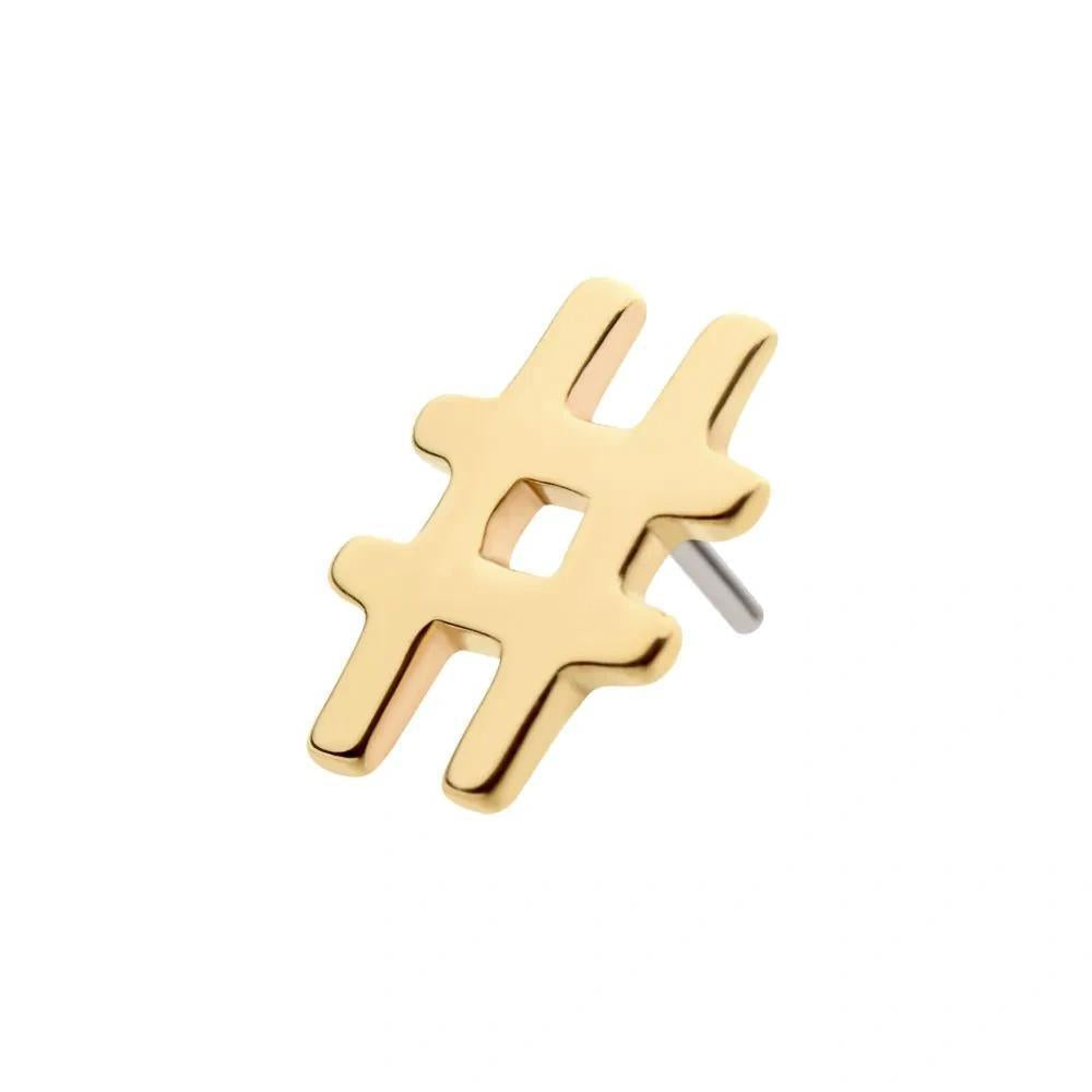 Invictus | 14k gold | Hashtag