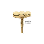 Invictus | 14k gold | 4-Bead Top