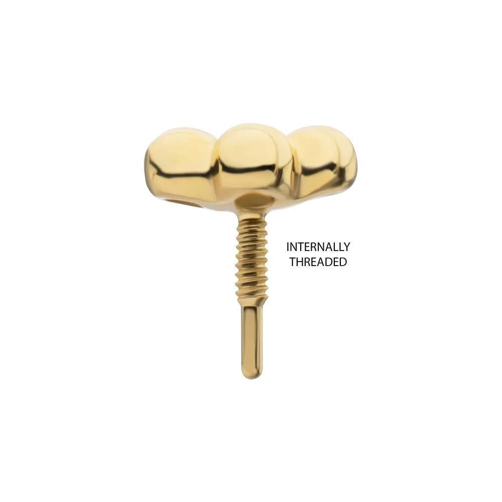 Invictus | 14k gold | 4-Bead Top