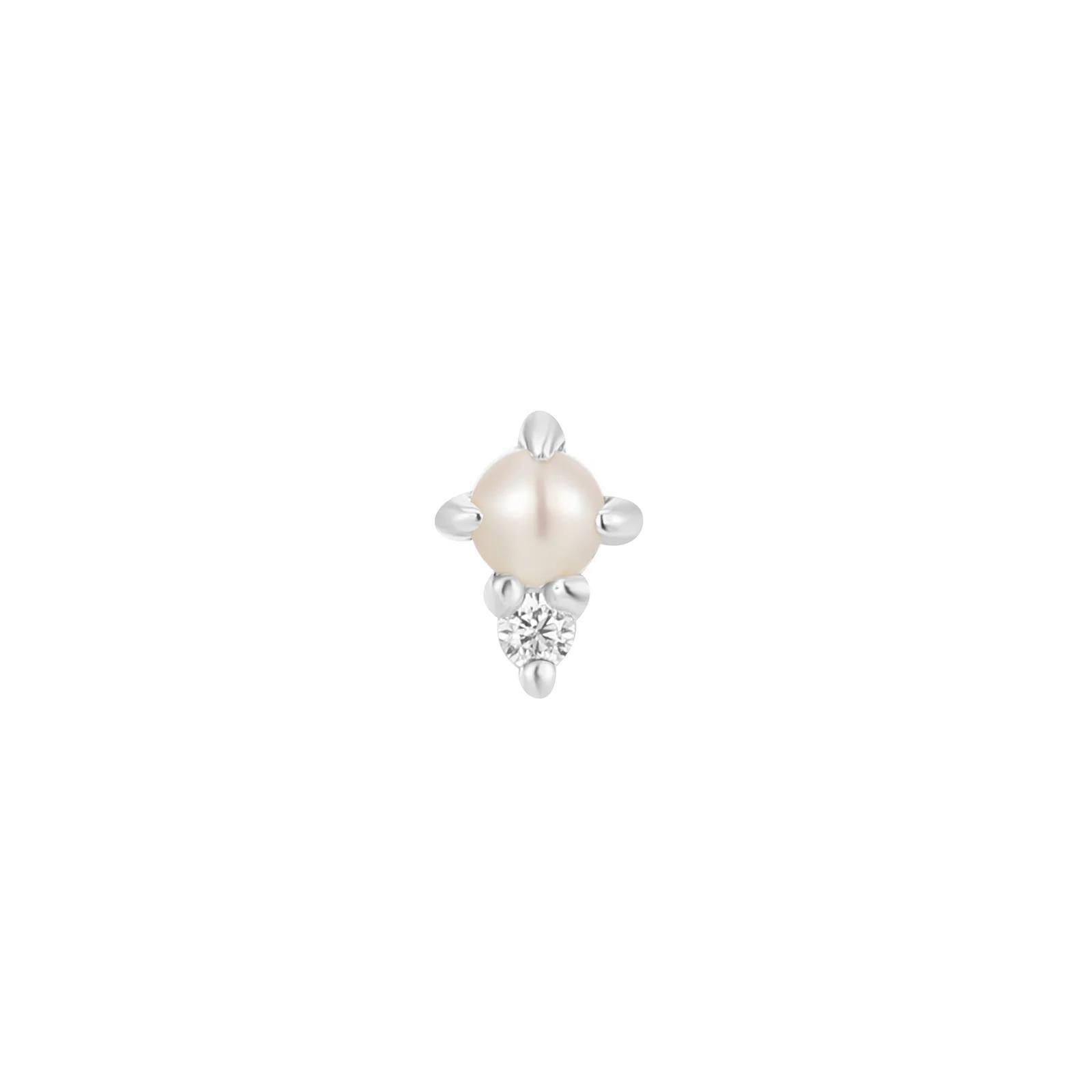 Buddha | 14k gold | The Light | Freshwater Pearl + CZ