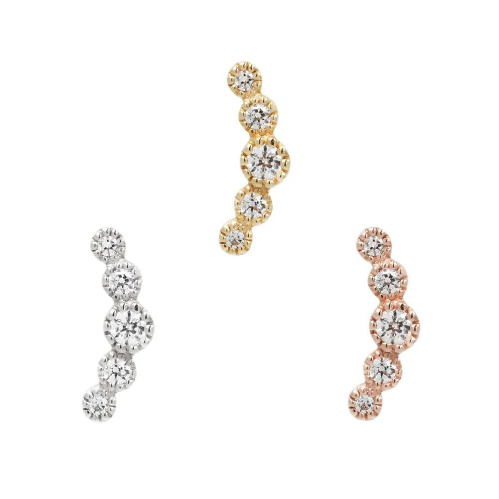 Buddha | 14k gold | Infinity | Swarovski Crystal CZ