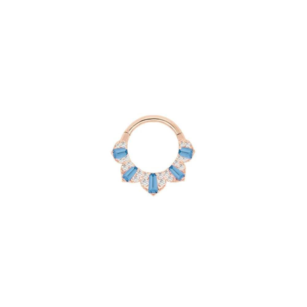 Buddha | 14k gold | Guilty Pleasure | London Blues Topaz + Diamond | 16g