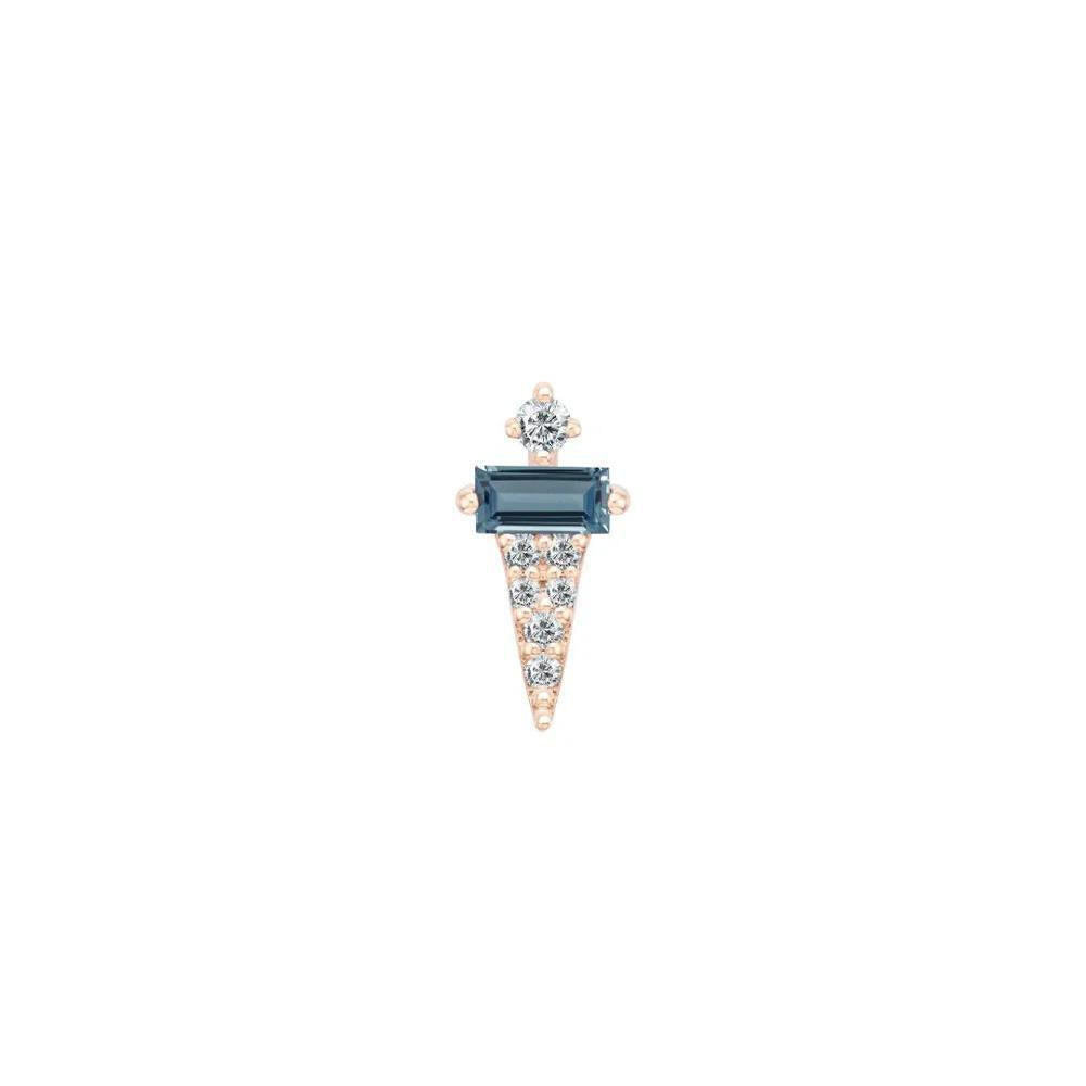 Buddha | 14k gold | Dystrikt | London Blue Topaz