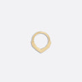 Tether | 14k gold | Petite Archive Seam Ring