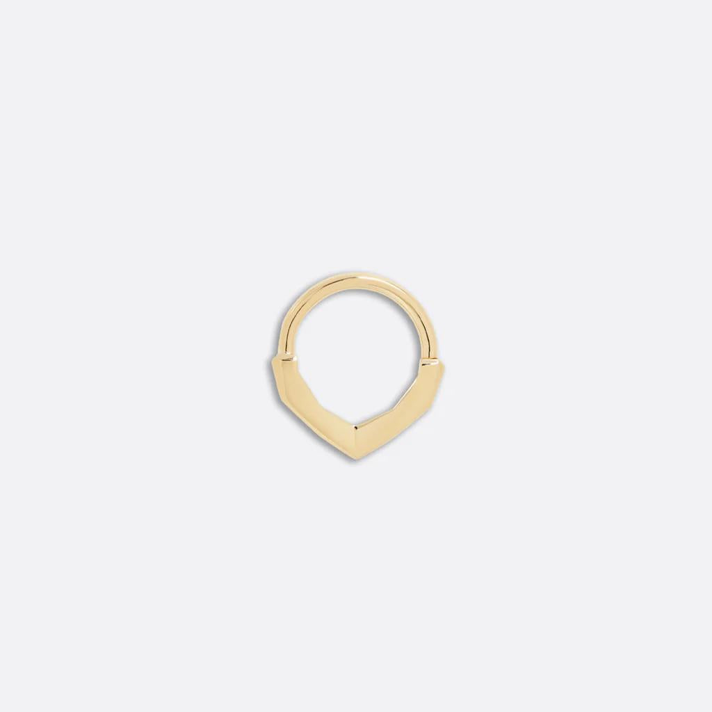 Tether | 14k gold | Petite Archive Seam Ring