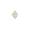 Buddha | 14k gold | Celestial | White Diamond
