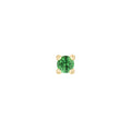 Buddha | 14k gold | Prong | Tsavorite