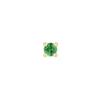 Buddha | 14k gold | Prong | Tsavorite