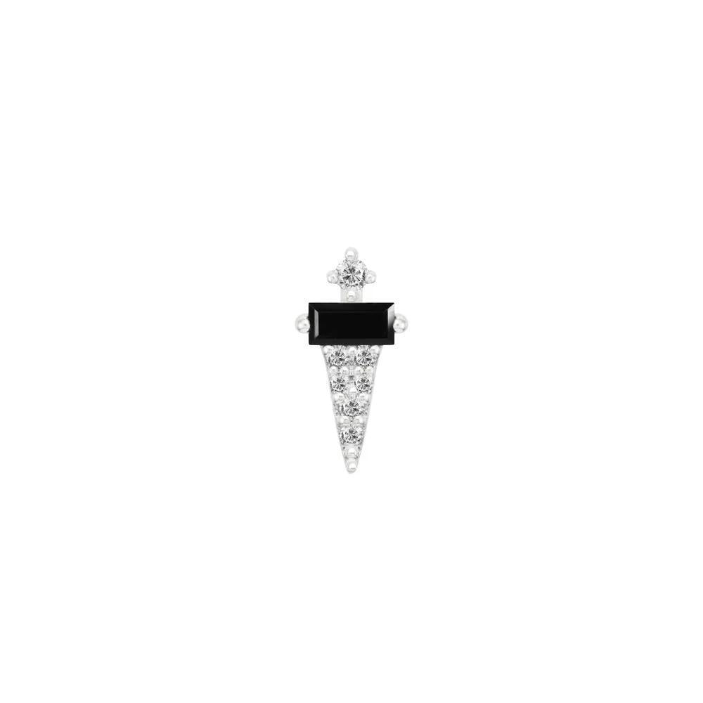 Buddha | 14k gold | Dystrikt | Black Spinel + CZ