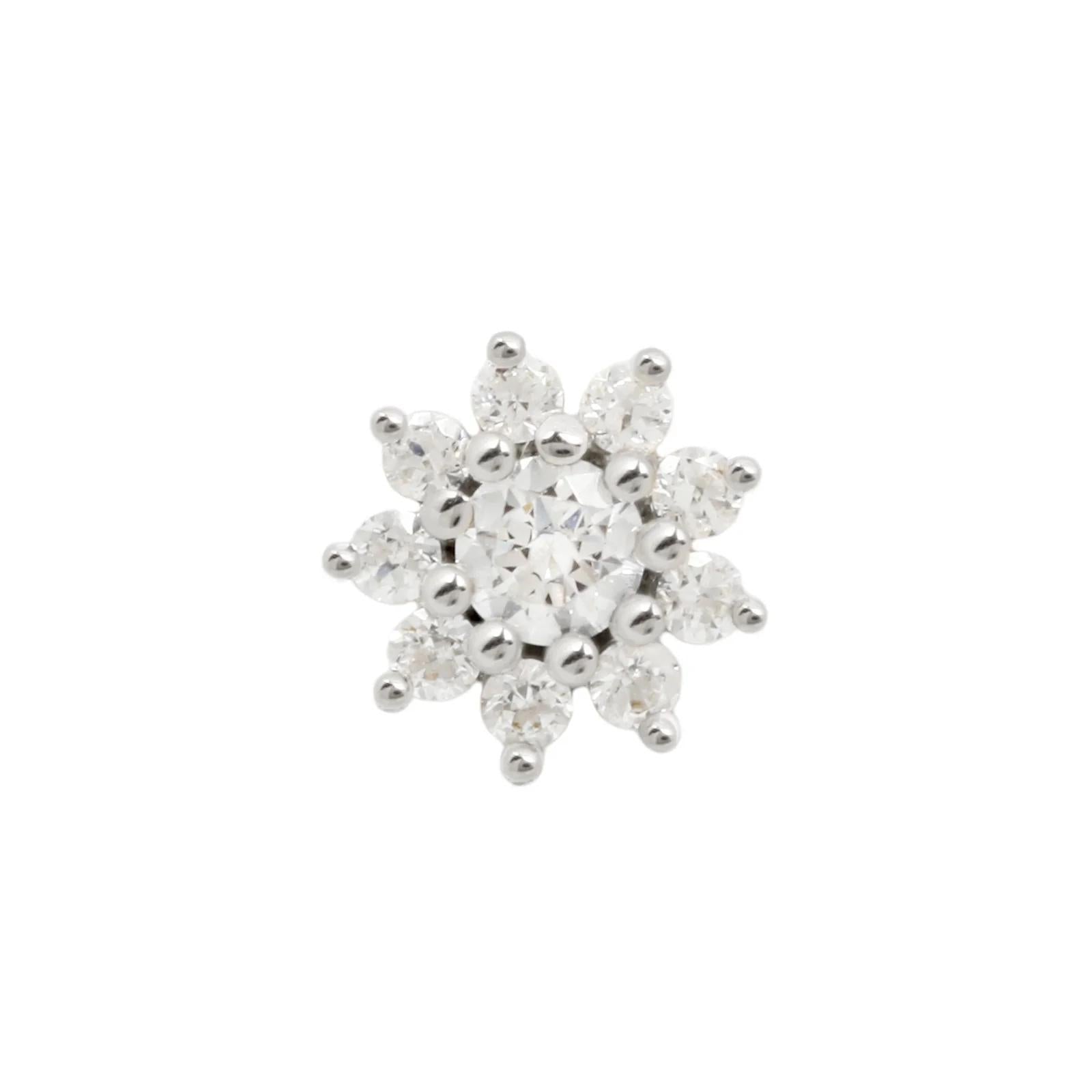 Buddha | 14k gold | Eloise | Clear CZ