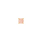 Buddha | 14k gold | Prong Gem Threadless End | Sunstone