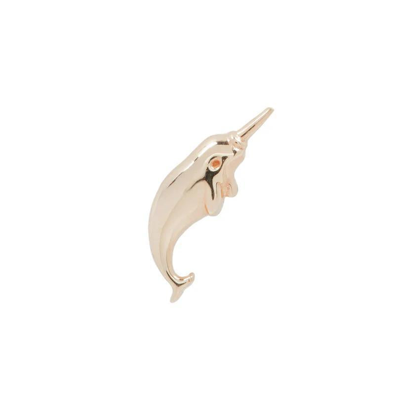 Buddha | 14k gold | Narwhal "Unicorn of The Sea"